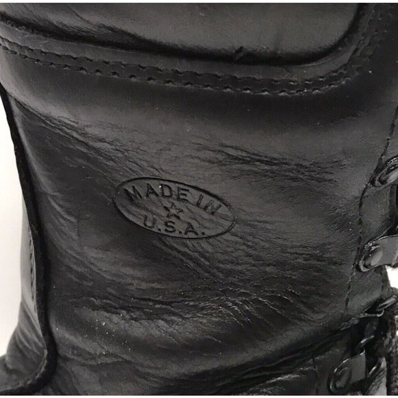 Matterhorn 1949 Men's 9M Waterproof Gore-Tex 200gm Thinsulate Black Combat Boots - Picture 12 of 15